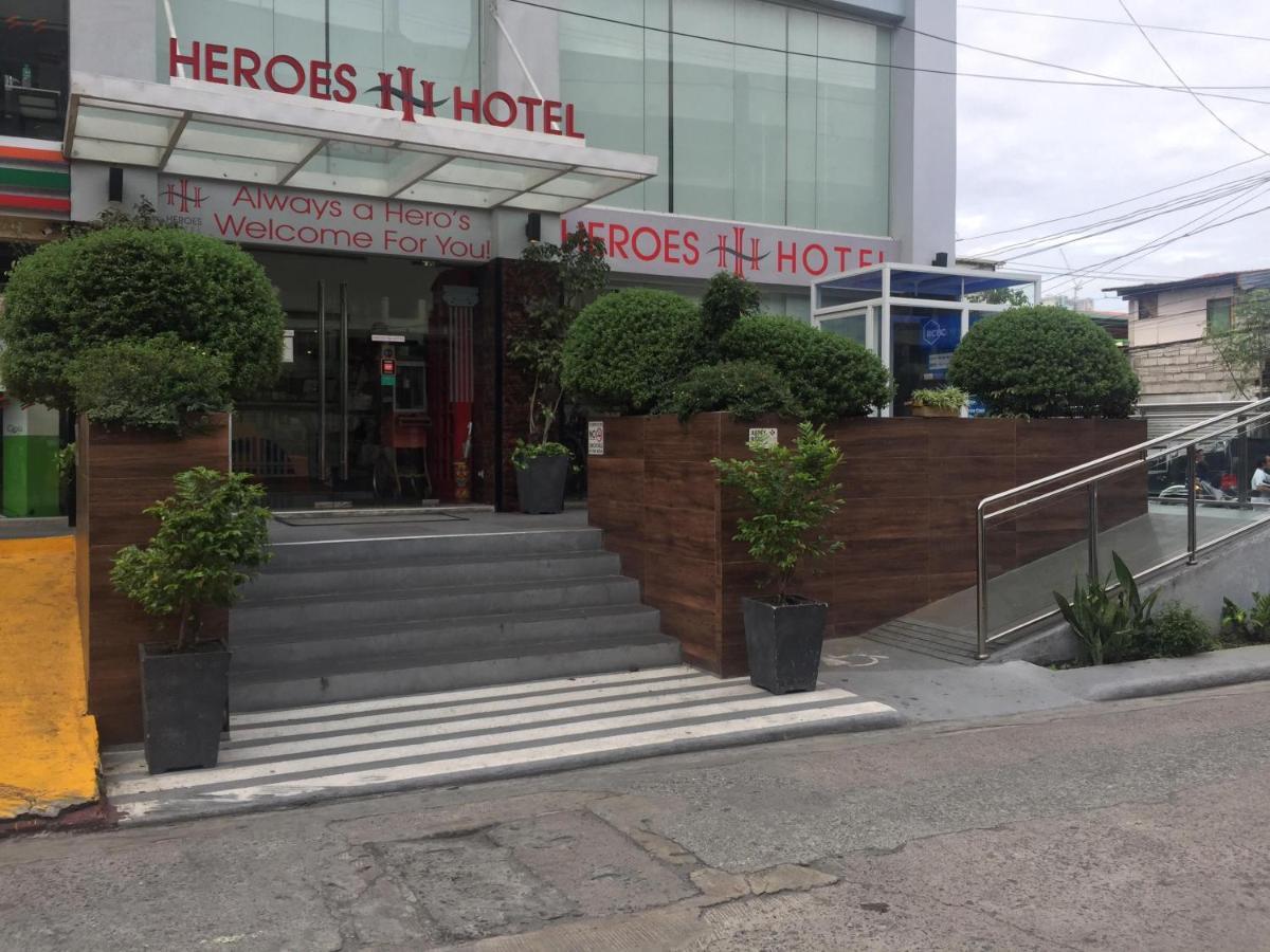 Heroes Hotel Манила Экстерьер фото